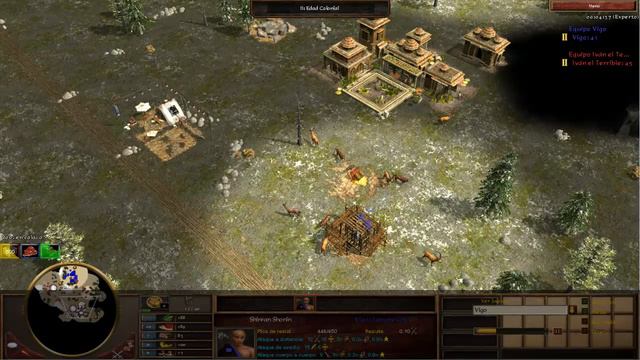 Age of Empires III - Japan VS Russia (1/2) смотреть онлайн