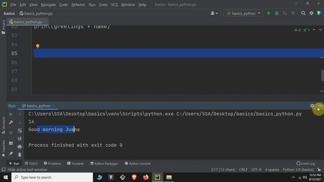 Python Tagalog Tutorial #15 - Ang string data type 2 - Concatenation смотреть онлайн