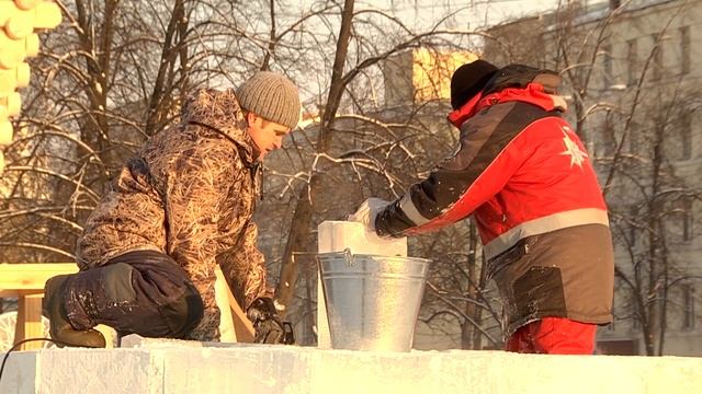 Пресс-тур в ледовый городок смотреть онлайн