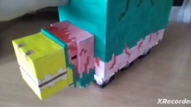 Бумажные мобы майнкрафт НЮХАЧ МАЙНКРАФТ БЕЗ ПРИНТЕРА смотреть онлайн