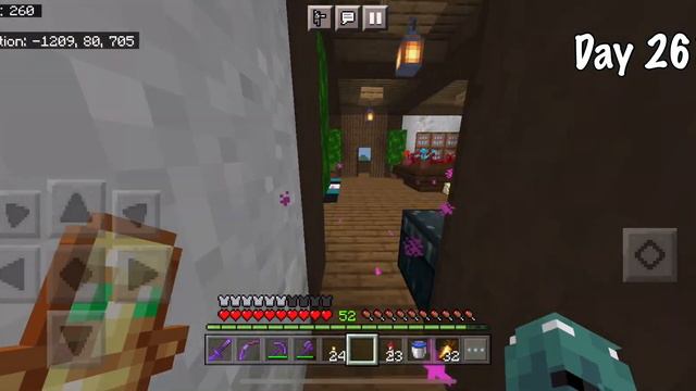 I Survived 300 Days in Hardcore Minecraft Pocket Edition! смотреть онлайн