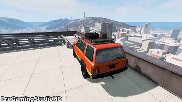 Satisfying Slow Motion Crashes (BeamNG Drive)