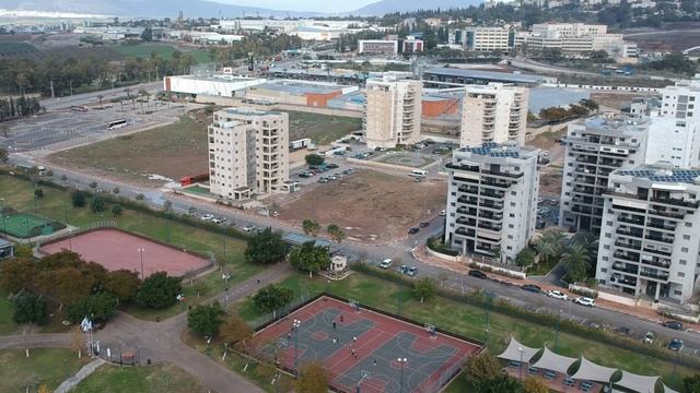 Афула.Полёт над Афулой и окрестностями. Afula north of israel смотреть онлайн