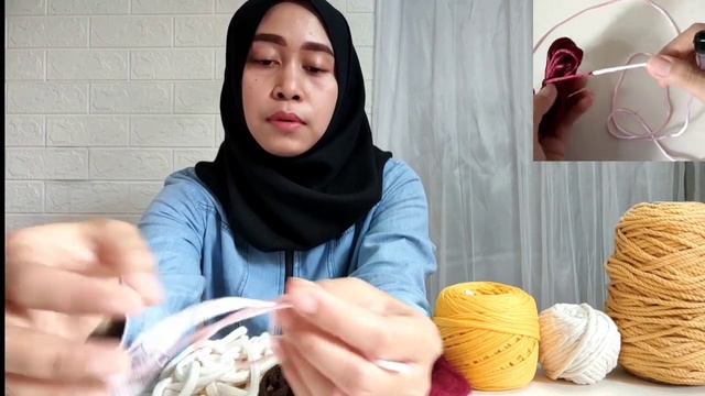 Macam-macam Tali Macrame || Types Of Macrame Cord || Macrame For Beginners