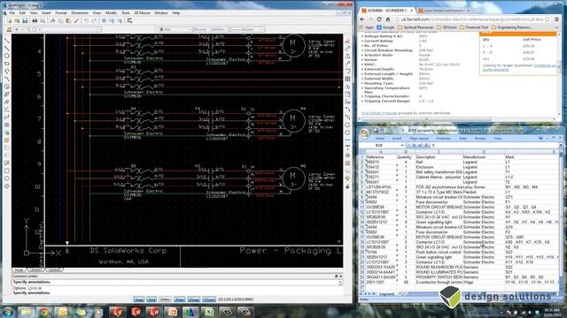 2D CAD VS SOLIDWORKS Electrical смотреть онлайн
