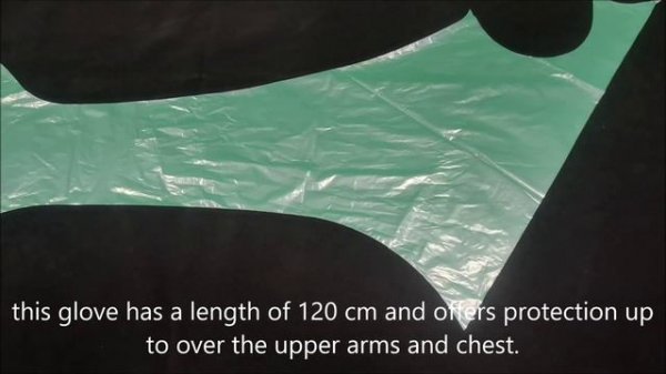 LEVAH -120cm veterinary disposable gloves, veterinary gloves with shoulder protection China supplie