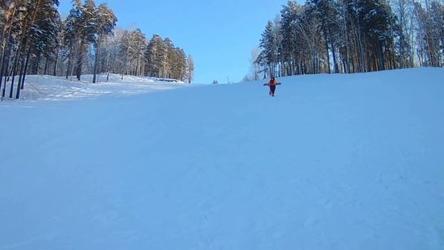 Покатушки на снегоходе Динго смотреть онлайн