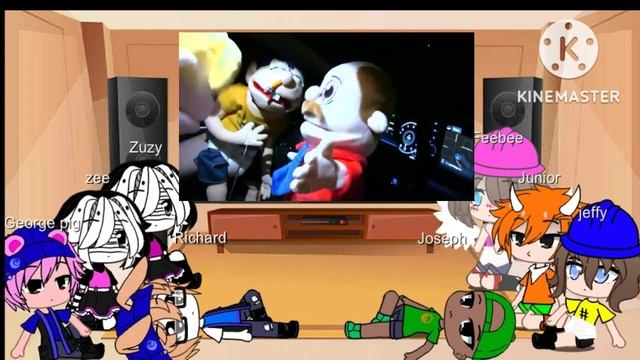 SML Kids and Piggy kids react to sleepy jeffy! смотреть онлайн