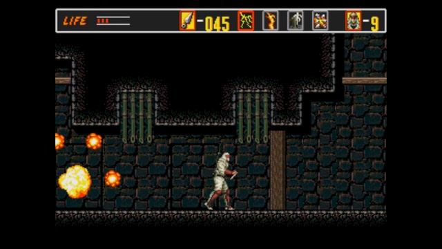 Revenge Of Shinobi 1989  Gameplay Level 1 ---------------------- Juegos Viejunos