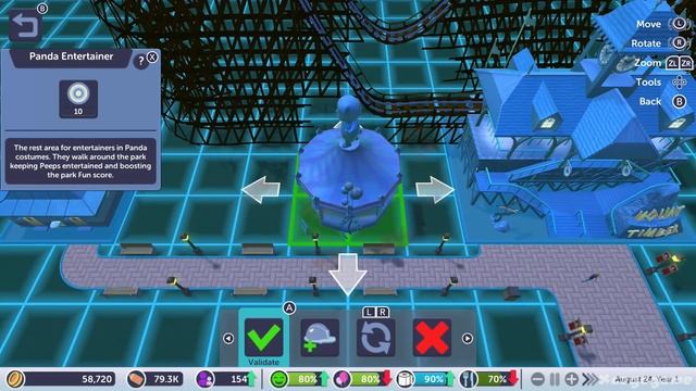 RollerCoaster Tycoon Adventures Gameplay Walkthrough Part 1 - Nintendo Switch смотреть онлайн