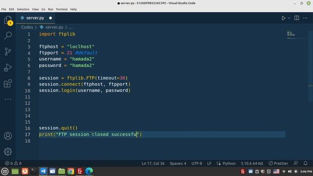 Network Programming - Lecture 9 - File Transfer Protocol Using Python - ESU смотреть онлайн