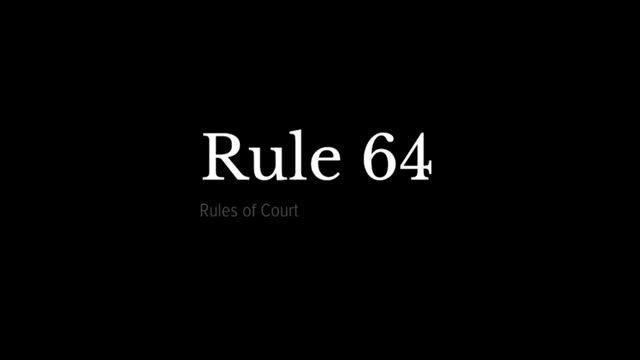 Rule 64: Review Of Judgments, Final Orders & Resolutions Of The COMELEC & COA