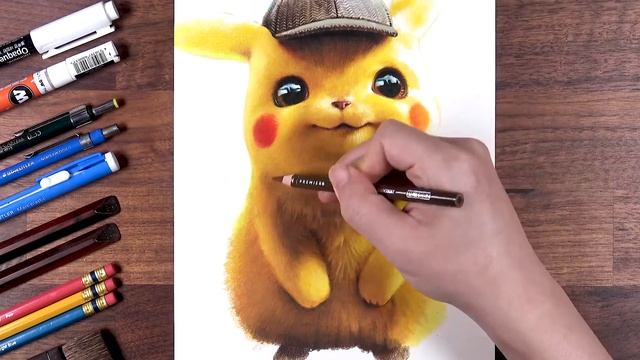 Drawing Pokémon: Detective Pikachu | drawholic смотреть онлайн