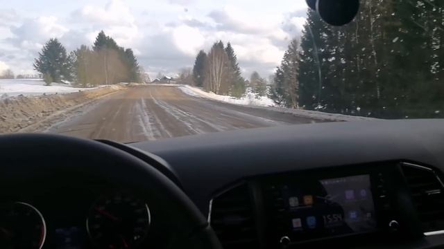 УАЗ Патриот 2019г. Еду, болтаю, на вопросы отвечаю) В конце эффективность уплотнений дверей. смотреть онлайн