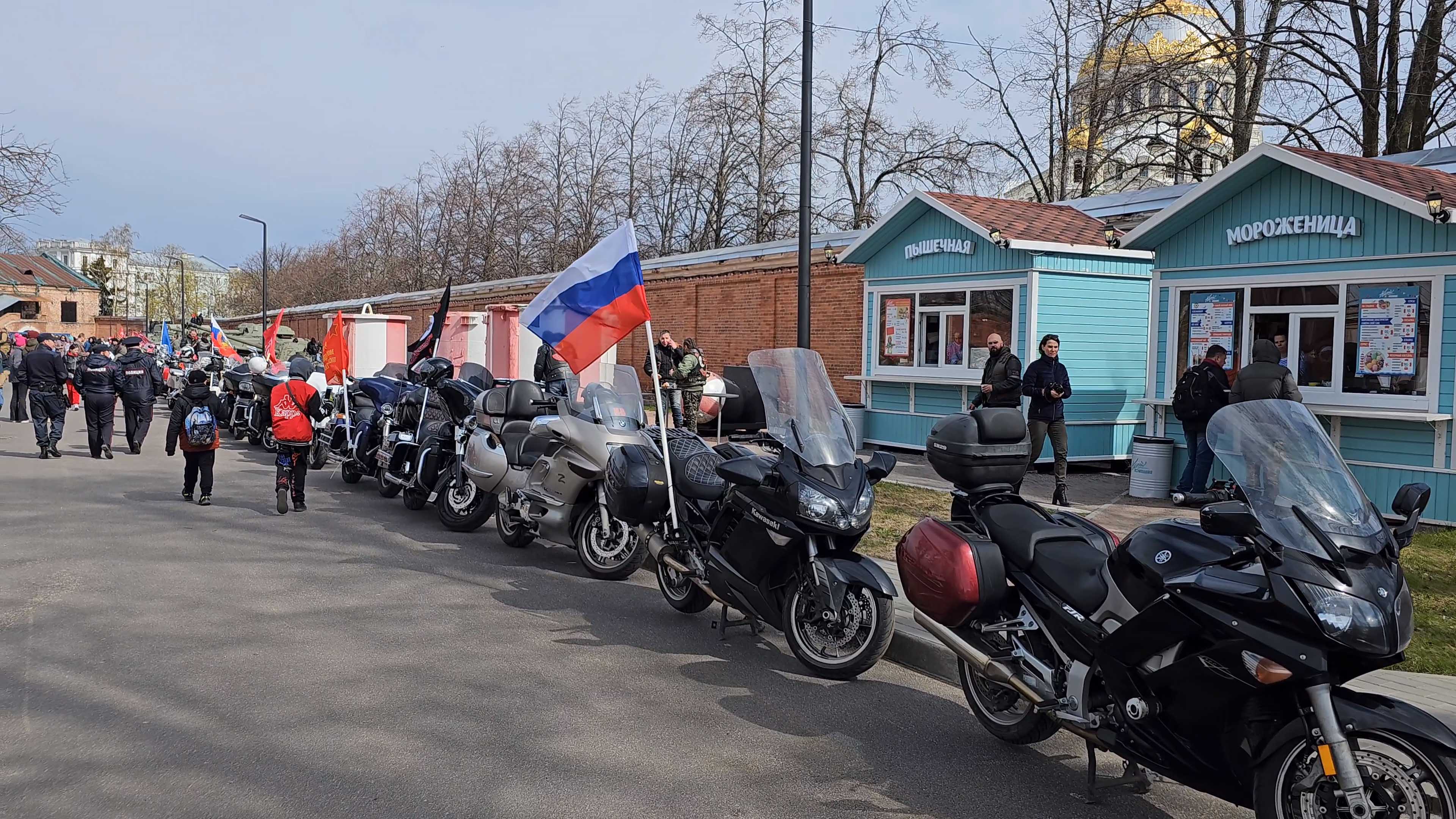 Мотопарад Победы. Кронштадт 06.05.2023 г. смотреть онлайн