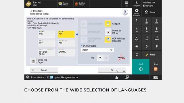 imageRUNNER ADVANCE DX - How to - Scan, Store and Print from a USB on your MFP смотреть онлайн