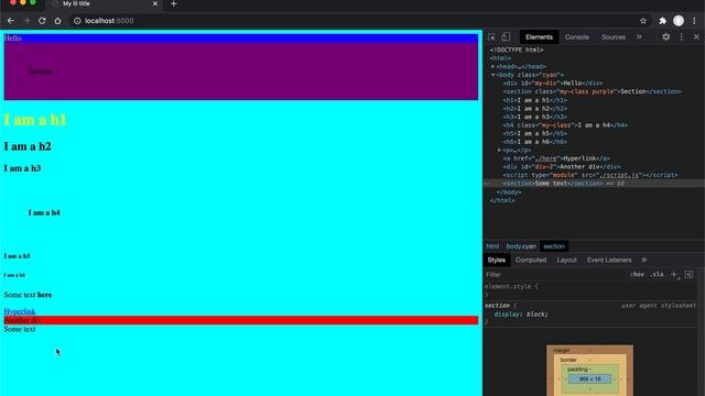 Web - DOM JS - Set an element's properties смотреть онлайн
