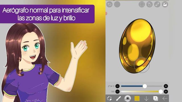 Como Dibujar ORO | Ibis Paint X Tutorial