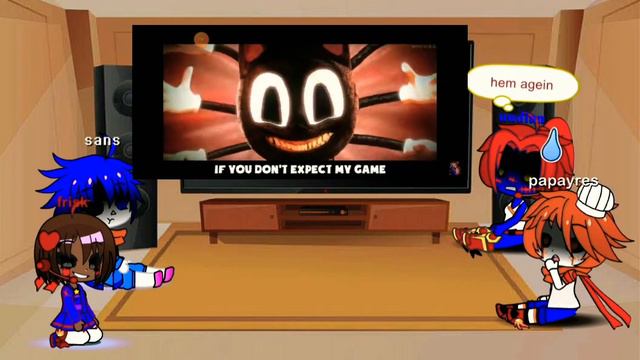 undertale react to cartoon cat run away/thank for 13 sob/gacha clob смотреть онлайн