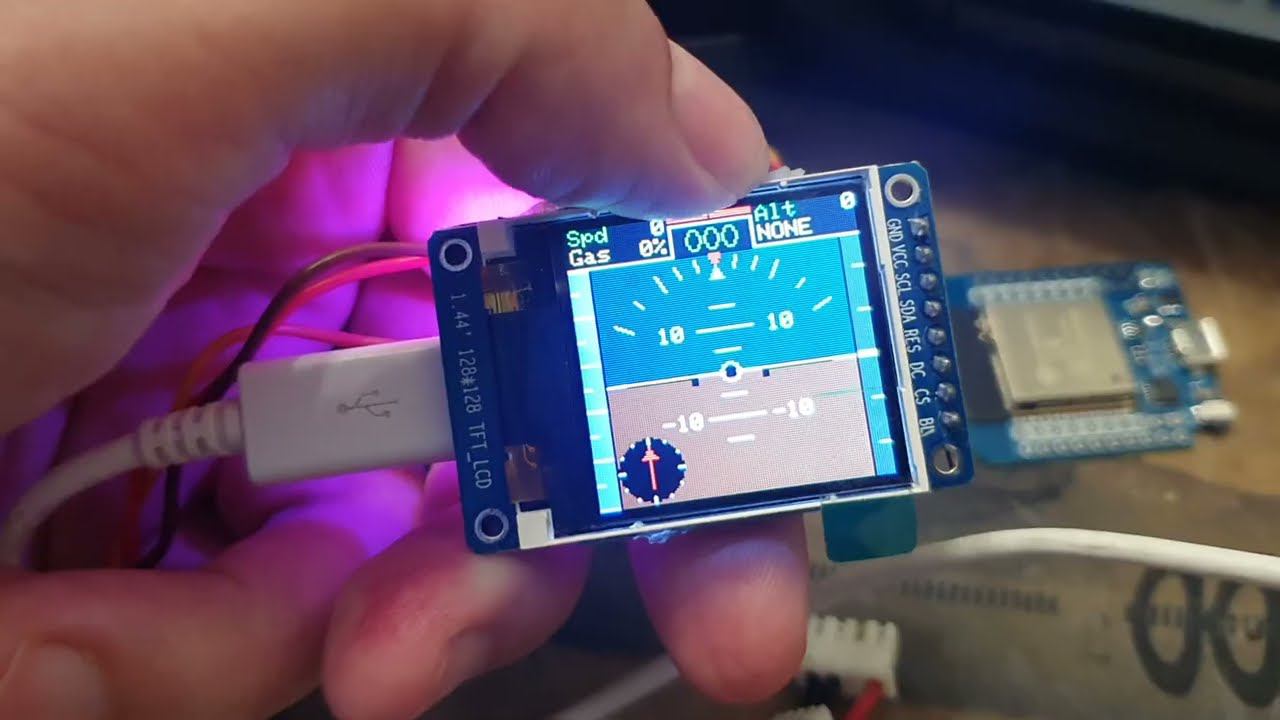 LCD Display For Mavlink Autopilot