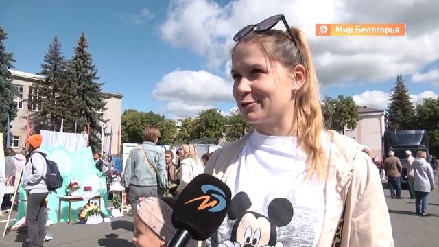 Выставка цветов в центре Губкина смотреть онлайн