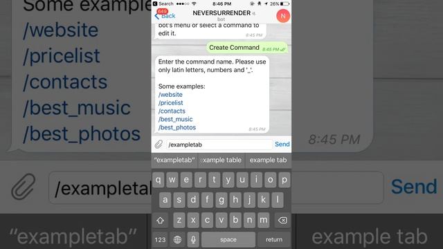 TELEGRAM BOT TABS ? - TUTORIAL HOW TO MAKE TAB / TABS IN TELEGRAM BOT
