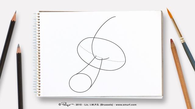 Как рисовать гриб • Смурфики смотреть онлайн