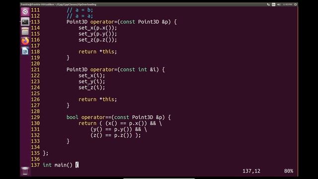 Modern C++ Classes: Operator Overloading (=, ==, !=) смотреть онлайн