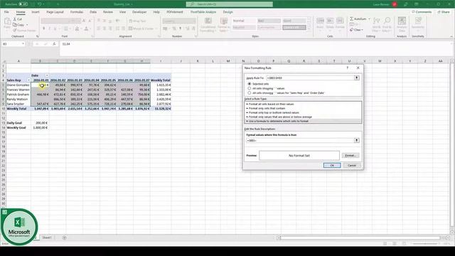Conditional Formatting in Excel Based on Another Cell смотреть онлайн