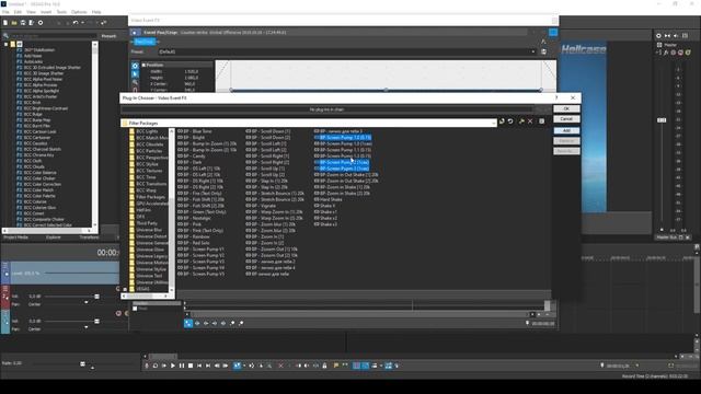 ГОТОВЫЕ ЭФФЕКТЫ SCREEN PUMP ДЛЯ SONY VEGAS PRO 13 14 15 16 смотреть онлайн