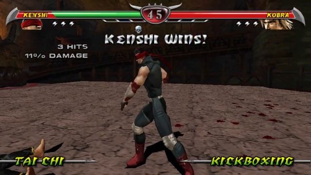 Mortal Kombat: Unchained (PSP) walkthrough - Kenshi смотреть онлайн