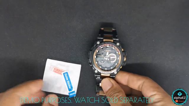 TUTORIAL : CASIO G-Shock Watch Screen Protector Tempered Glass Installation
