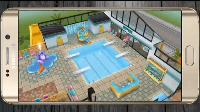 Sims freeplay ( Bring a toddler into a pool ) смотреть онлайн