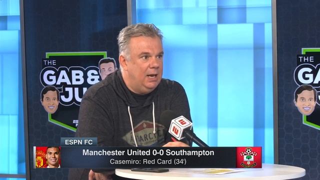 ‘There’s NO controversy!’ Gab & Juls react to Casemiro’s red card vs. Southampton | ESPN FC смотреть онлайн