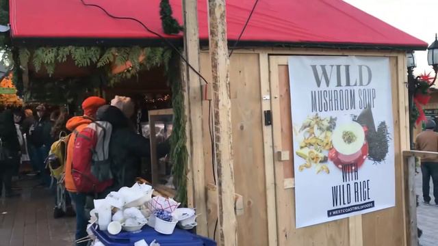 Christmas Market. Vancouver. Рождество в Ванкувере.