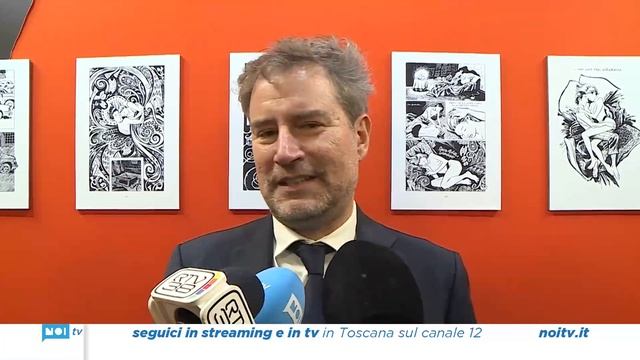 Lucca Comics, inaugurazione al Giglio; "Insieme per la pace" смотреть онлайн
