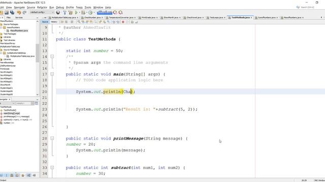 30 – Programming Language – Java for Beginners – Java Built–In Methods – شرح смотреть онлайн