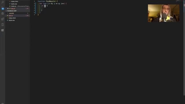 FizzBuzz (JS) algorithm смотреть онлайн