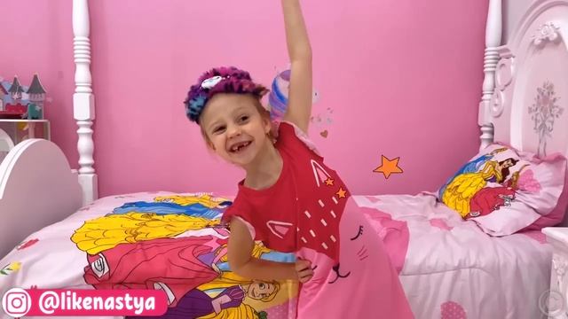 Nastya and dad are choosing new outfits смотреть онлайн