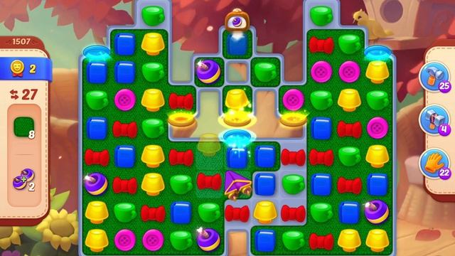 HomeScapes Level 1507 no boosters смотреть онлайн