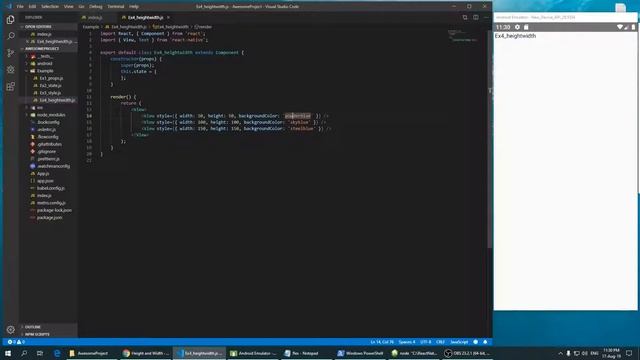 สอน React Native | EP3 - Style and height-width смотреть онлайн