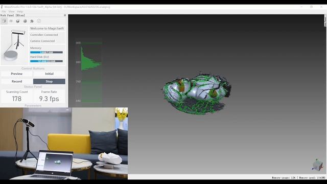 Creality CR-Scan 01 Portable 3D Scanner rotary platform base working mode смотреть онлайн