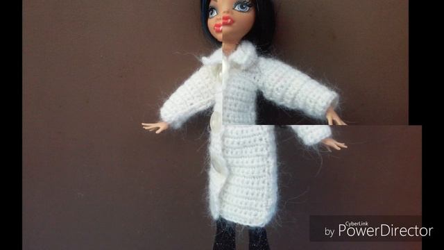 Зимнее пальто "Белоснежка" для Монстер Хай. Winter Coat "Snow White" for Monster High. смотреть онлайн