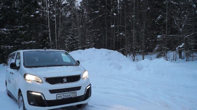 Peugeot Traveller 4х4 Dangel, Snow test drive смотреть онлайн