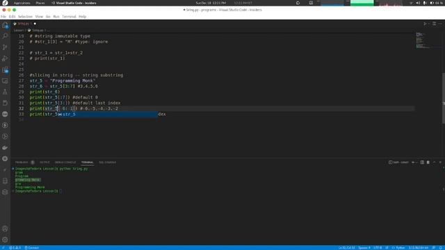 String Slicing in Python | Complete Python Development Course from Basic to Pro смотреть онлайн