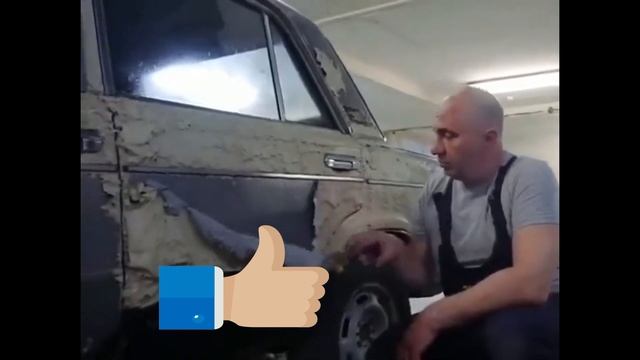 как смыть краску с машины за 10 МИНУТ! Новый способ. смотреть онлайн