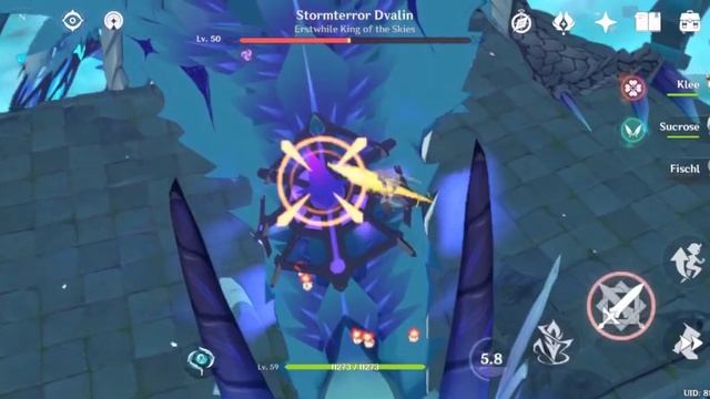 Fix Bug Stormterror dvalin boss genshin impact смотреть онлайн