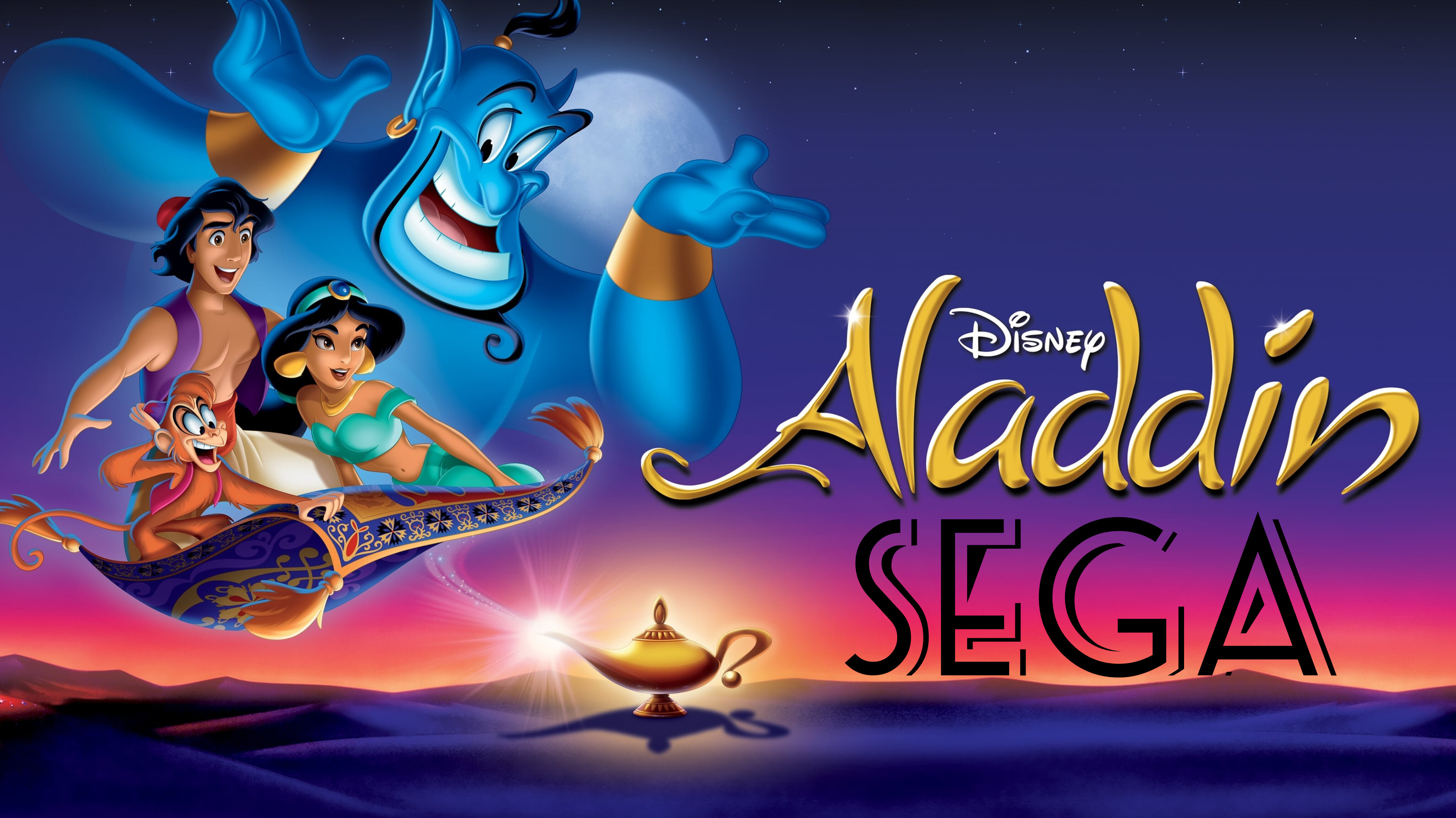 Aladdin. Аладдин. Прохождение. (Sega Mega Drive). смотреть онлайн