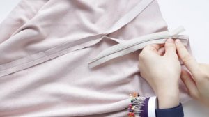 DIY | Шьём юбку с разрезом | Юбка из замши