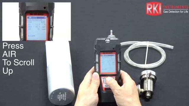 RKI GX-6000 6 Gas PID And Super Toxics Gas Monitor - Calibration